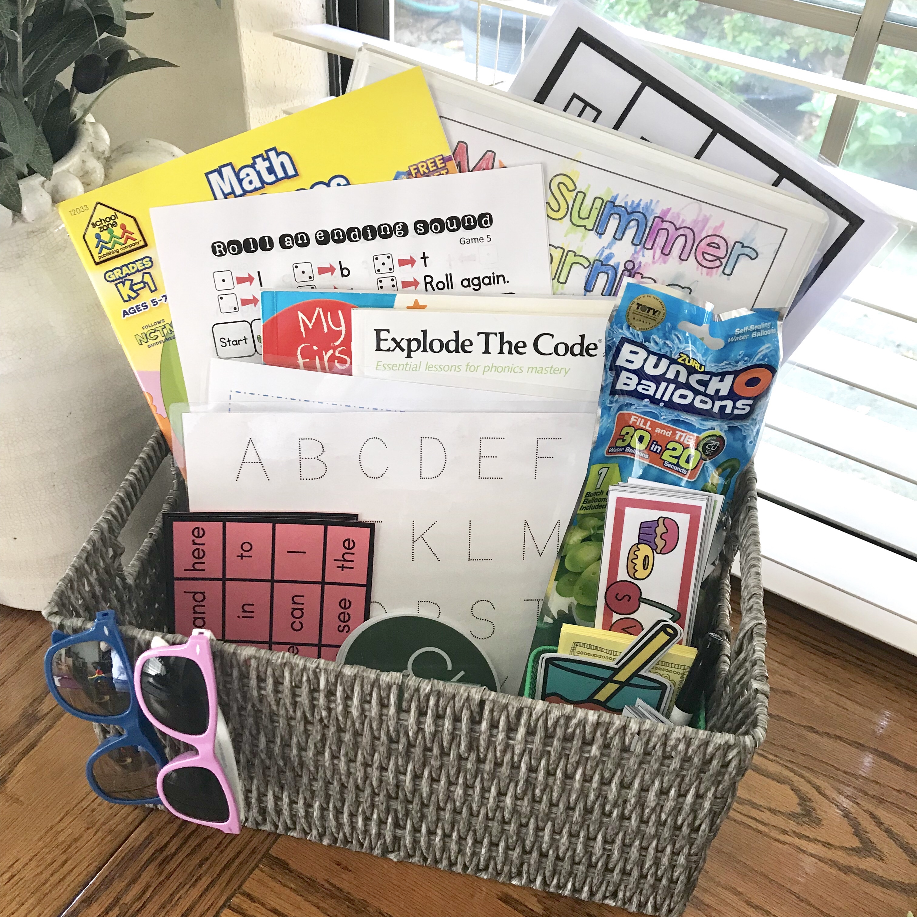 Summer Learning Basket
