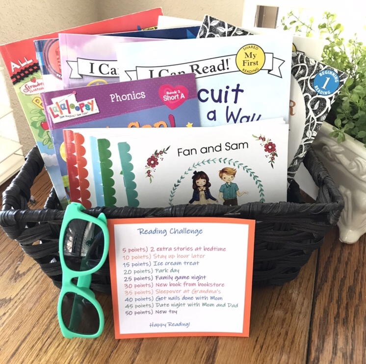 Summer Reading Basket Little School Of Smiths