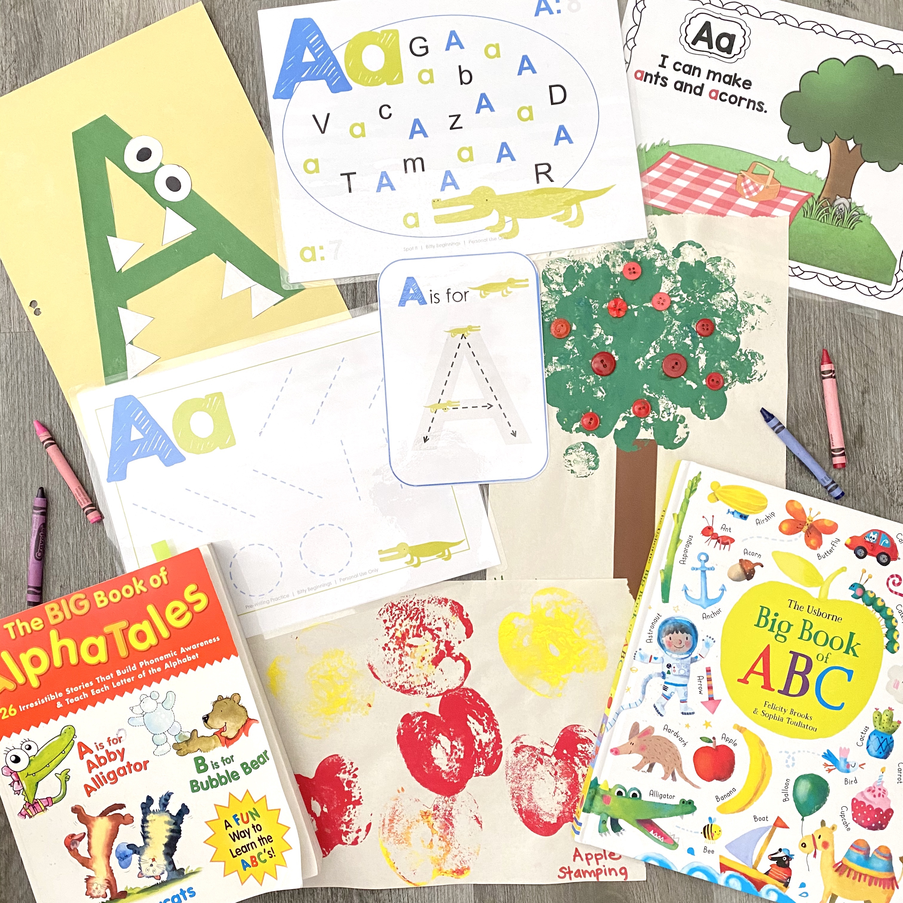 Letter A Week Curriculum for Preschool at Home