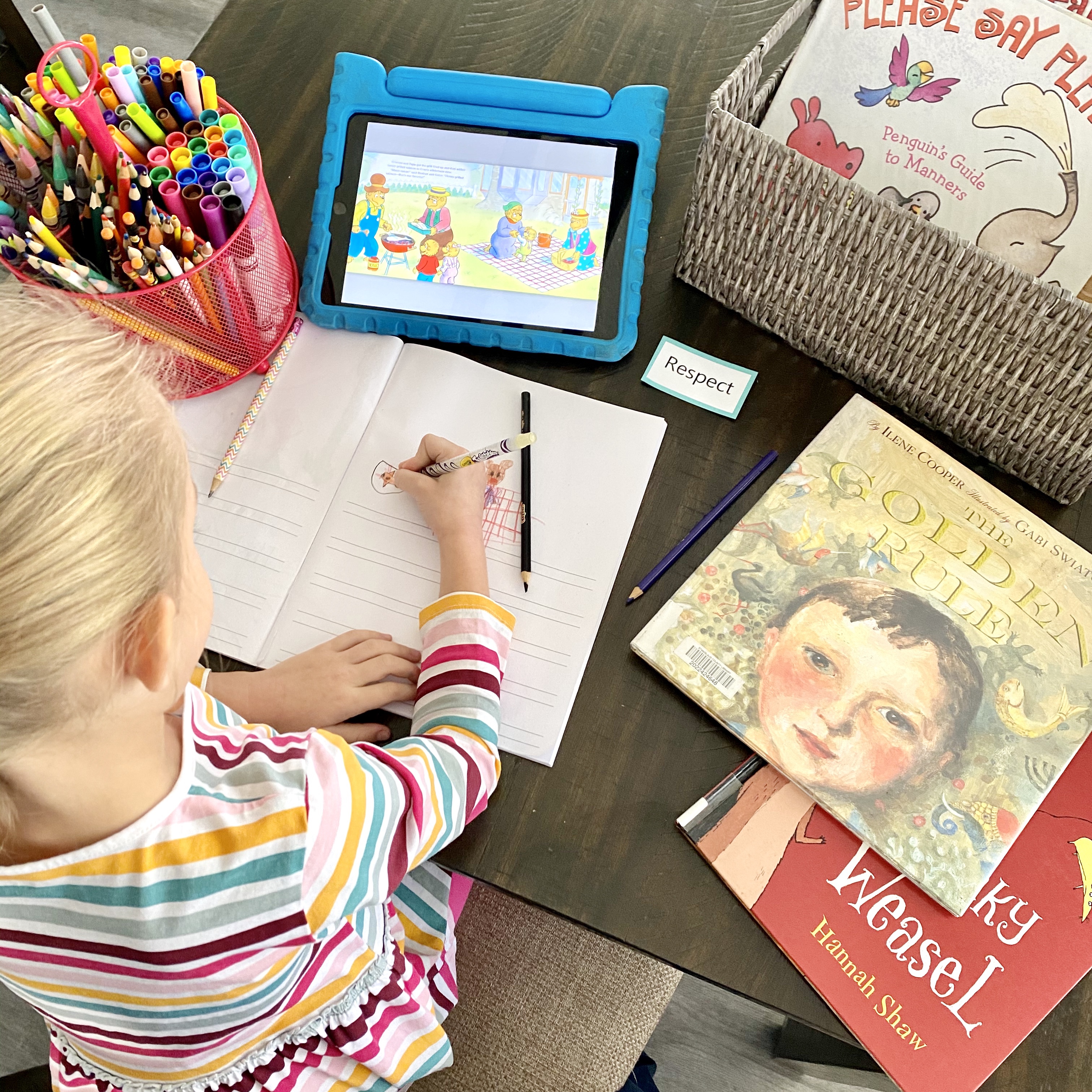 Character Trait Book Basket: Respect